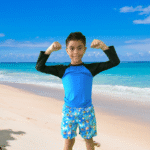 Franela surfista infantil