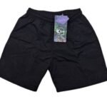 Short Infantil/juvenil con bolsillo posterior (Negro)