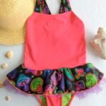 Entero infantil con faldita de tutú