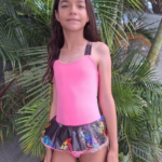 Entero infantil con faldita de tutú (Color 3)